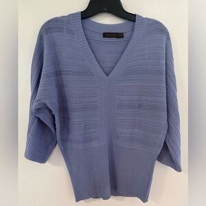 The Limited Women's Periwinkle V-Neck Dolman Sweater - Size XS